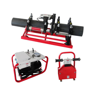 Μηχανή τήξης συγκόλλησης άκρης 250MM 220V για HDPE PB PVDF PE PPR το σωλήνα