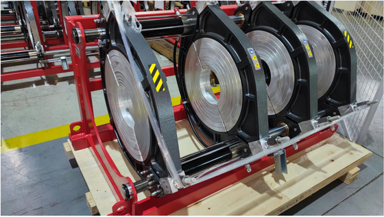 0.75KW 90mm υδραυλική μηχανή συγκόλλησης τήξης άκρης για Hdpe το σωλήνα