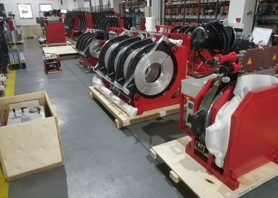 5.35kw υδραυλική θερμοκρασία 270℃ πιάτων θέρμανσης μηχανών συγκόλλησης τήξης σωλήνων άκρης