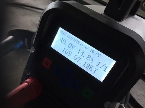 Έλεγχος εξοπλισμού συγκόλλησης Ηλεκτροσύγχυση τοποθετήσεων σωληνώσεων PE του ISO PID