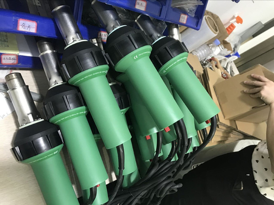 πυροβόλο όπλο συγκόλλησης ζεστού αέρα 1600W 220V, οξυγονοκολλητής PVC ζεστού αέρα 180L/Min