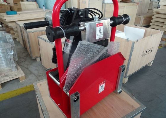 2 HDPE μηχανών συγκόλλησης ίντσας θερμοπλαστικός ημι αυτόματος τήξης άκρης σωλήνων