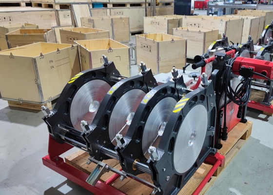 HDPE ASTM μηχανή συγκόλλησης τήξης άκρης που ενώνει το ΔΙΕΘΝΈΣ ΕΙΔΗΣΕΟΓΡΑΦΙΚΌ ΠΡΑΚΤΟΡΕΊΟ 8 ενιαία φάση ίντσας 220V