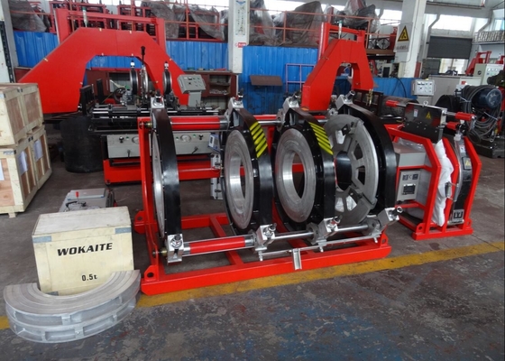 40Inch HDPE ΔΙΕΘΝΏΝ ΕΙΔΗΣΕΟΓΡΑΦΙΚΏΝ ΠΡΑΚΤΟΡΕΊΩΝ μηχανή συγκόλλησης τήξης άκρης που ενώνει τη θερμάστρα 415V σωλήνας PE 270 βαθμού