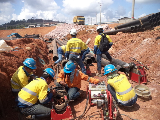 HDPE ZEMO 5.35KW μηχανή συγκόλλησης τήξης άκρης, HDPE ΔΙΕΘΝΏΝ ΕΙΔΗΣΕΟΓΡΑΦΙΚΏΝ ΠΡΑΚΤΟΡΕΊΩΝ κοινή μηχανή σωλήνων