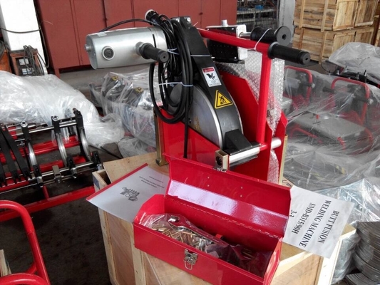 HDPE 355mm 110V μηχανή συγκόλλησης άκρης, υδραυλική μηχανή τήξης άκρης 1.1KW