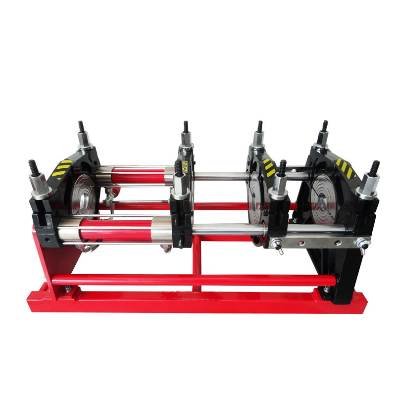 Μηχανή dvs2207-1 08/2007 HDPE 1KW άκρης συγκόλλησης τήξης, οξυγονοκολλητής άκρης 160MM υδραυλικός